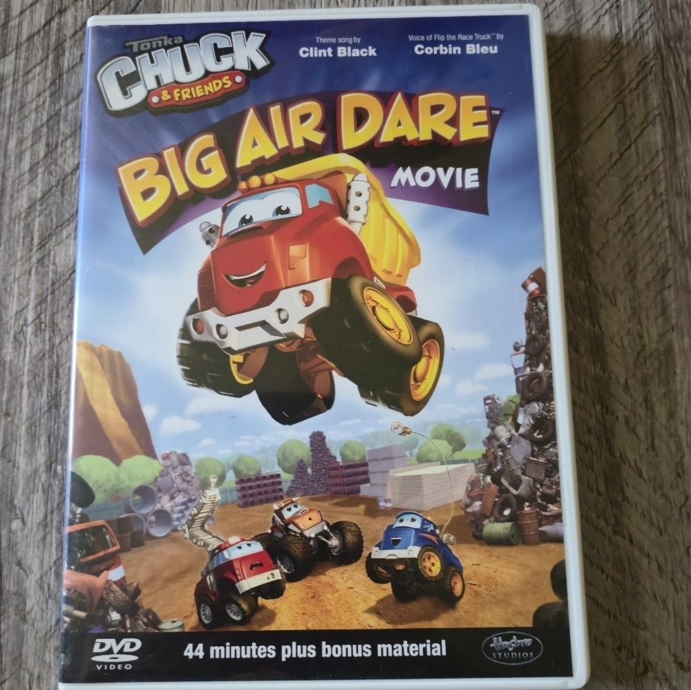 Tonka Chuck & Friends: Big Air Dare DVD Trucks Animated Adventure